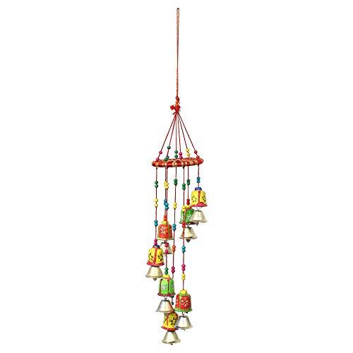 Décoration murale en bois, multicolore, 76 cm