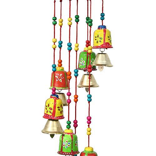 Décoration murale en bois, multicolore, 76 cm