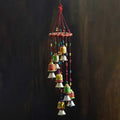 Décoration murale en bois, multicolore, 76 cm