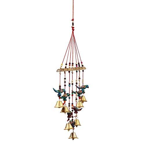 Décoration murale en bois (20 x 45 x 5 cm, multicolore)
