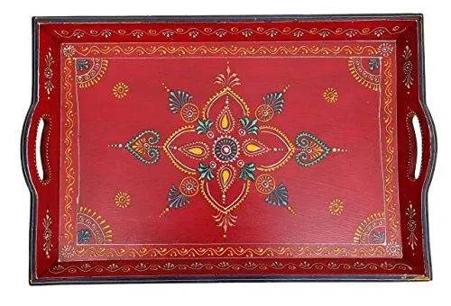 Plateau de designer Royal Rajasthan avec support