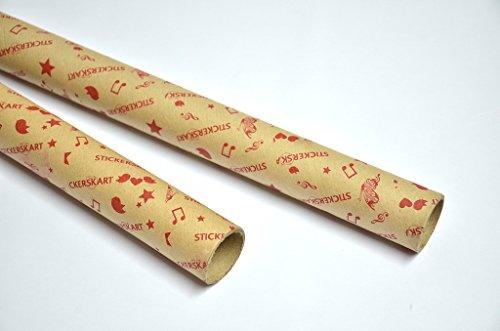 Sticker mural « Roses romantiques » (Vinyle PVC, 50 cm x 70 cm, Multicolore)